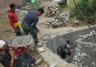 Wujud Nyata Kemanunggalan TNI dan Rakyat, Pembuatan Drainase TMMD ke-126 Kodim 1401/Majene Hampir Rampung