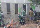 Personel Kodim 1401/Majene Percepat Finishing Rehab RTLH, Nuansa Baru Rumah Warga Mulai Terlihat